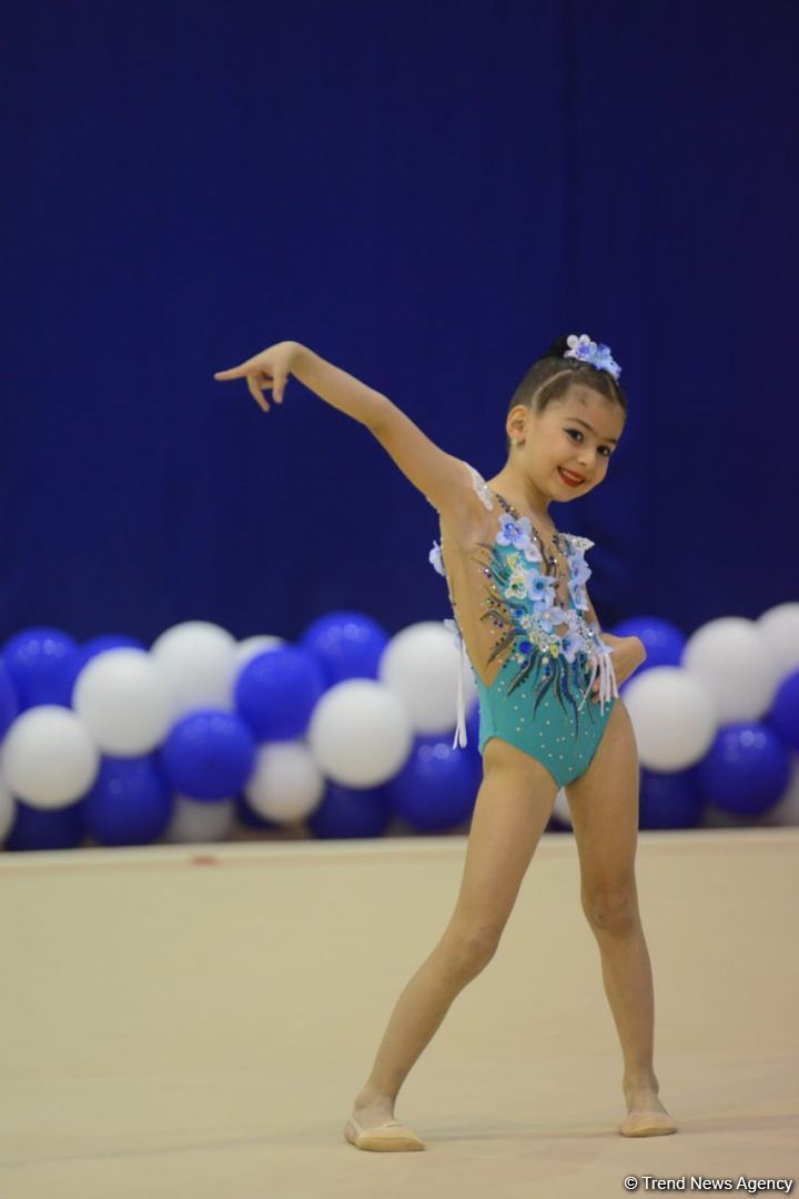 Bədii gimnastika üzrə "Ocaq Sport" klubunun açıq birinciliyinin ikinci günü start götürüb (FOTO)