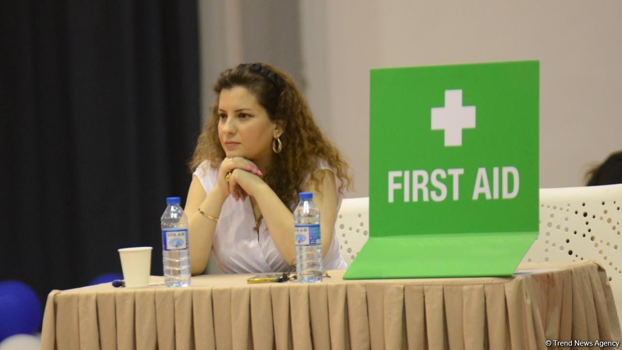 Bədii gimnastika üzrə "Ocaq Sport" klubunun açıq birinciliyinin ikinci günü start götürüb (FOTO)
