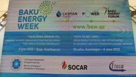 Şuşada Bakı Enerji Həftəsi çərçivəsində xüsusi sessiya keçirilir (FOTO)