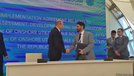 Energetika Nazirliyi Şuşada bp və "Masdar" şirkətləri ilə sənədlər imzalayıb (FOTO)