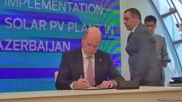 Energetika Nazirliyi Şuşada bp və "Masdar" şirkətləri ilə sənədlər imzalayıb (FOTO)
