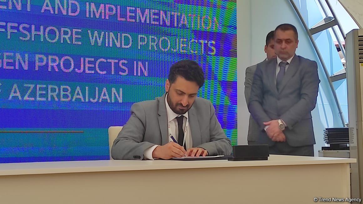 Energetika Nazirliyi Şuşada bp və "Masdar" şirkətləri ilə sənədlər imzalayıb (FOTO)