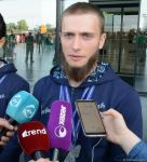 Avropa Çempionatında medallar qazanmış gimnastlar Azərbaycana qayıdıb (FOTO)