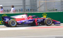 Azərbaycan Qran Prisi çərçivəsində Formula 2 pilotlarının məşq sessiyasına start verilib (FOTO)