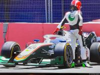 F1 Bakı trekində qəzalar (FOTO)