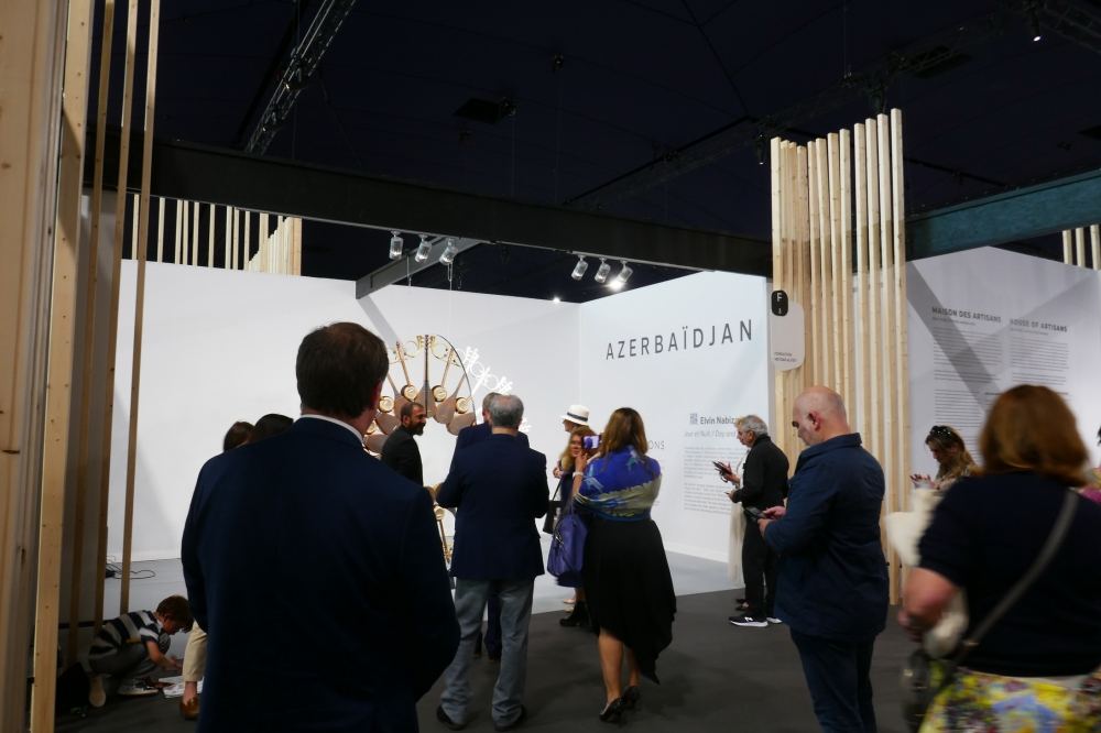Heydər Əliyev Fondunun dəstəyi ilə Azərbaycan Parisdə “Revelations” Beynəlxalq Biennalesində təmsil olunur (FOTO)