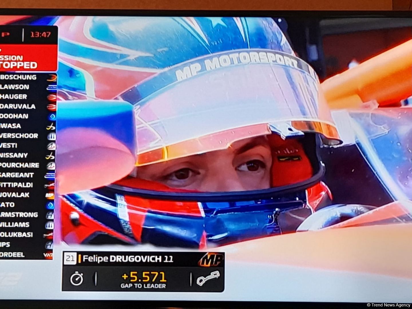 F1 Bakı trekində qəzalar (FOTO)