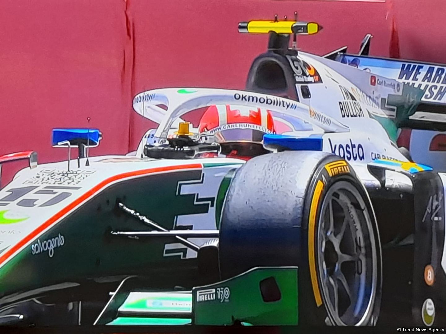F1 Bakı trekində qəzalar (FOTO)