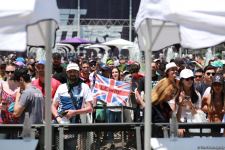 Formula 1 pilotlarının Bakıda avtoqraf sessiyası keçirilib (FOTO)