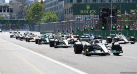 Bakıda Formula 1 Azərbaycan Qran Prisinin final yarışı keçirlib (FOTO)