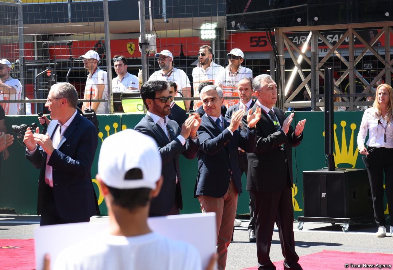 Bakıda Formula 1 Azərbaycan Qran Prisinin final yarışı keçirlib (FOTO)