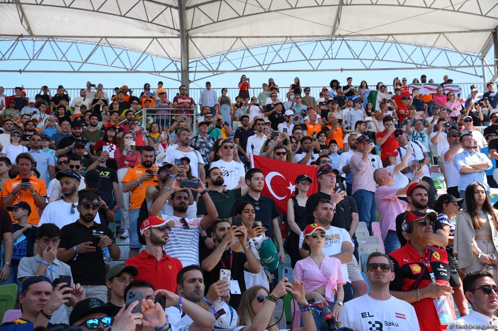 Bakıda Formula 1 Azərbaycan Qran Prisinin final yarışı keçirlib (FOTO)