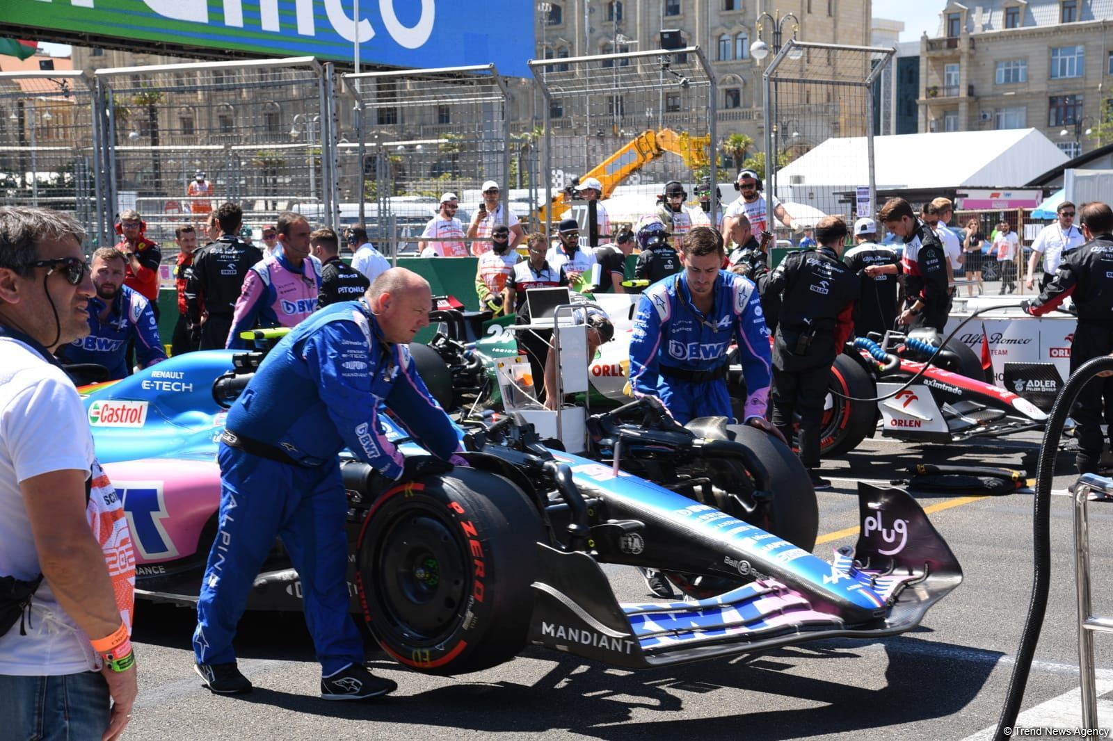Bakıda Formula 1 Azərbaycan Qran Prisinin final yarışı keçirlib (FOTO)