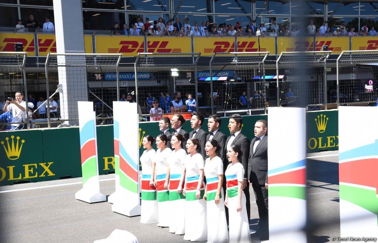 Bakıda Formula 1 Azərbaycan Qran Prisinin final yarışı keçirlib (FOTO)