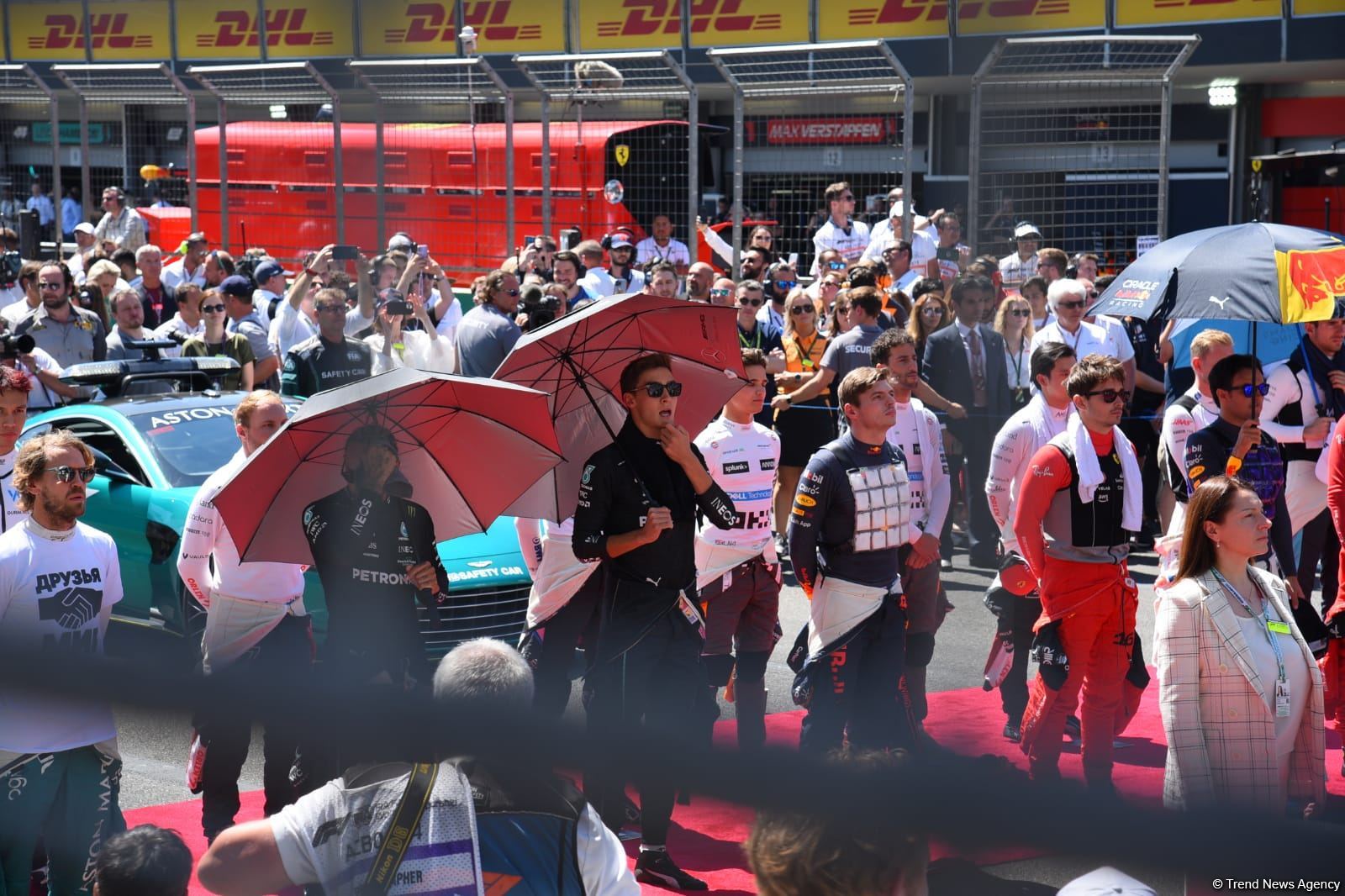 Bakıda Formula 1 Azərbaycan Qran Prisinin final yarışı keçirlib (FOTO)