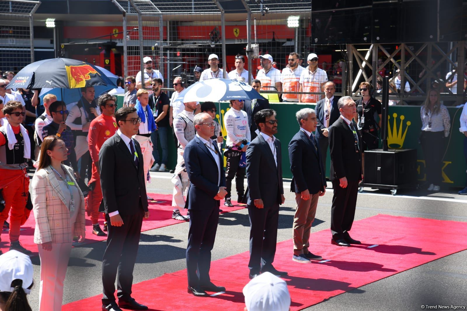 Bakıda Formula 1 Azərbaycan Qran Prisinin final yarışı keçirlib (FOTO)