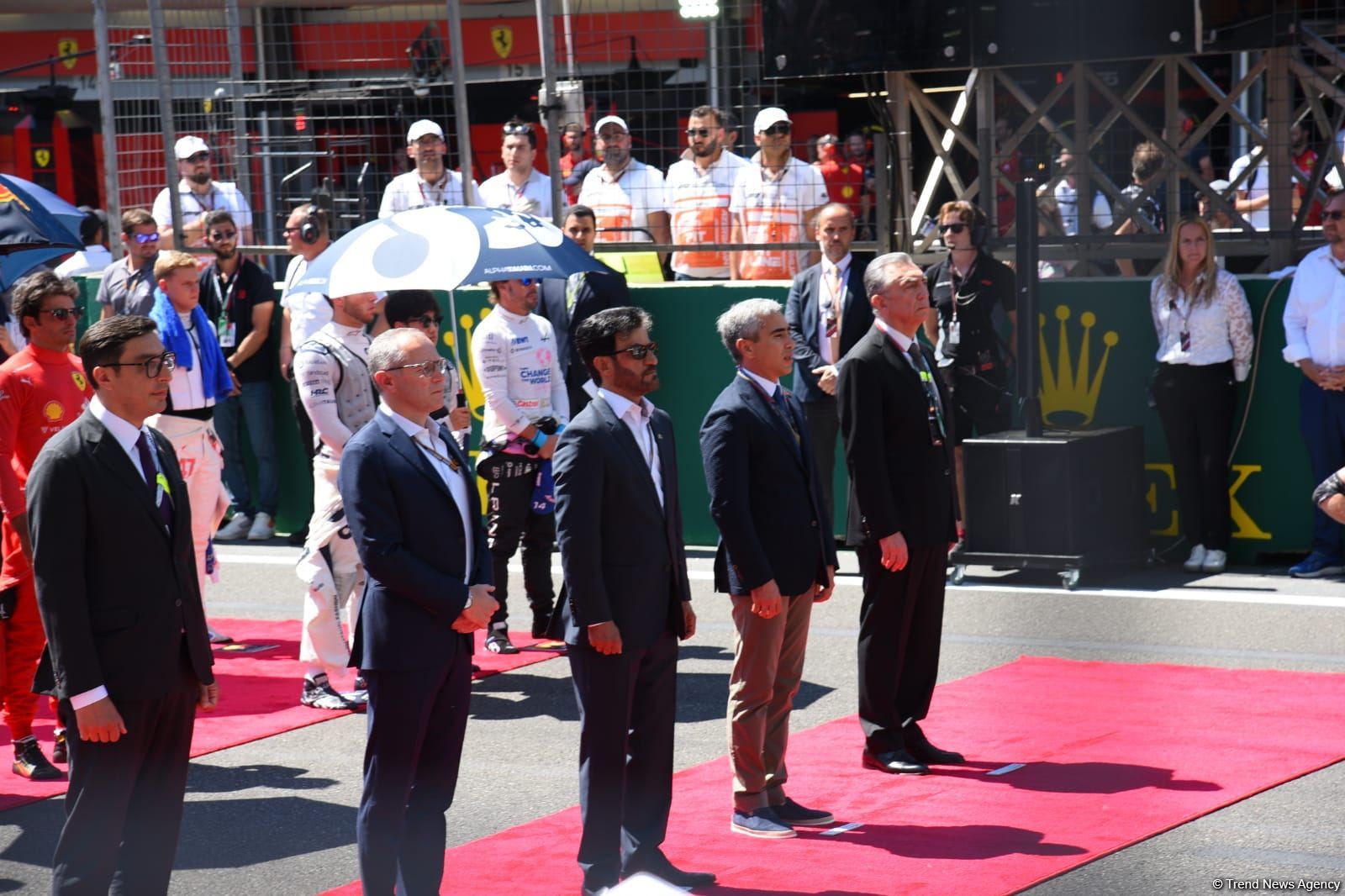 Bakıda Formula 1 Azərbaycan Qran Prisinin final yarışı keçirlib (FOTO)