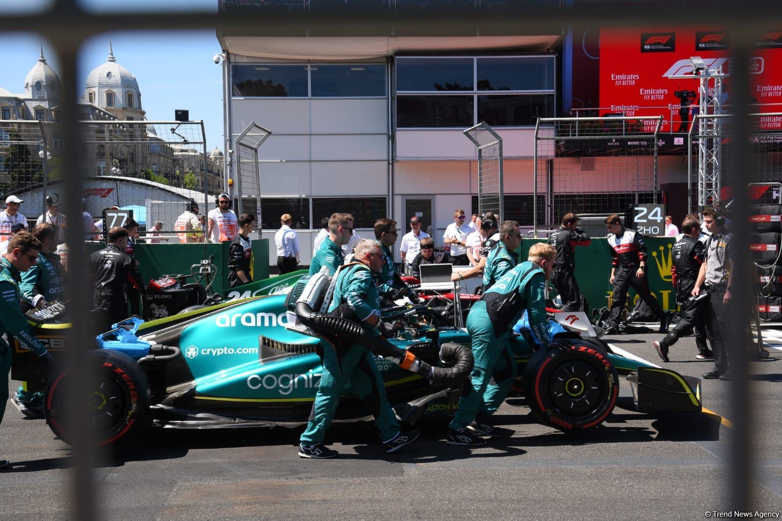 Bakıda Formula 1 Azərbaycan Qran Prisinin final yarışı keçirlib (FOTO)