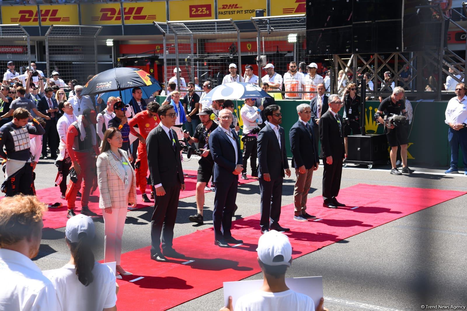 Bakıda Formula 1 Azərbaycan Qran Prisinin final yarışı keçirlib (FOTO)