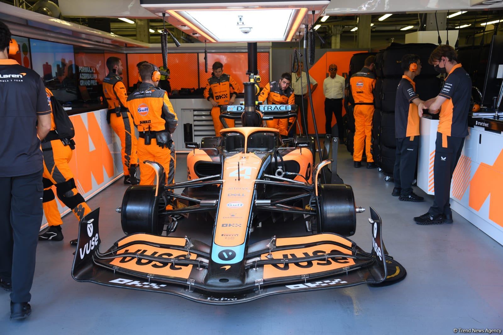 Bakıda Formula 1 Azərbaycan Qran Prisinin final yarışı keçirlib (FOTO)