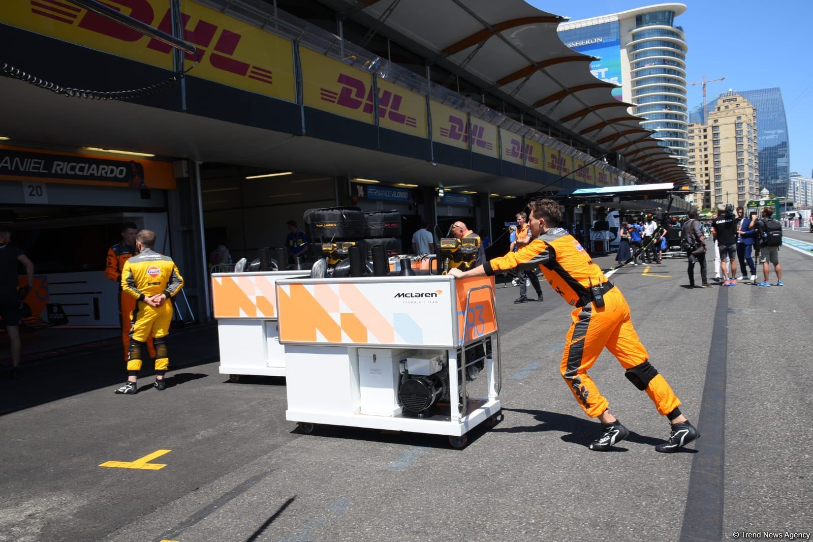 Bakıda Formula 1 Azərbaycan Qran Prisinin final yarışı keçirlib (FOTO)