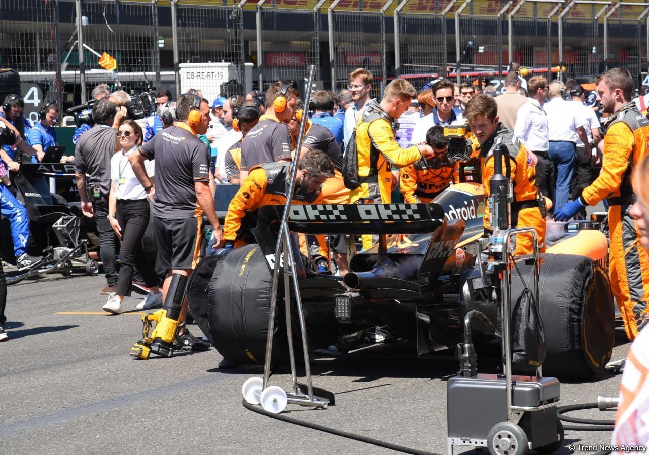 Bakıda Formula 1 Azərbaycan Qran Prisinin final yarışı keçirlib (FOTO)