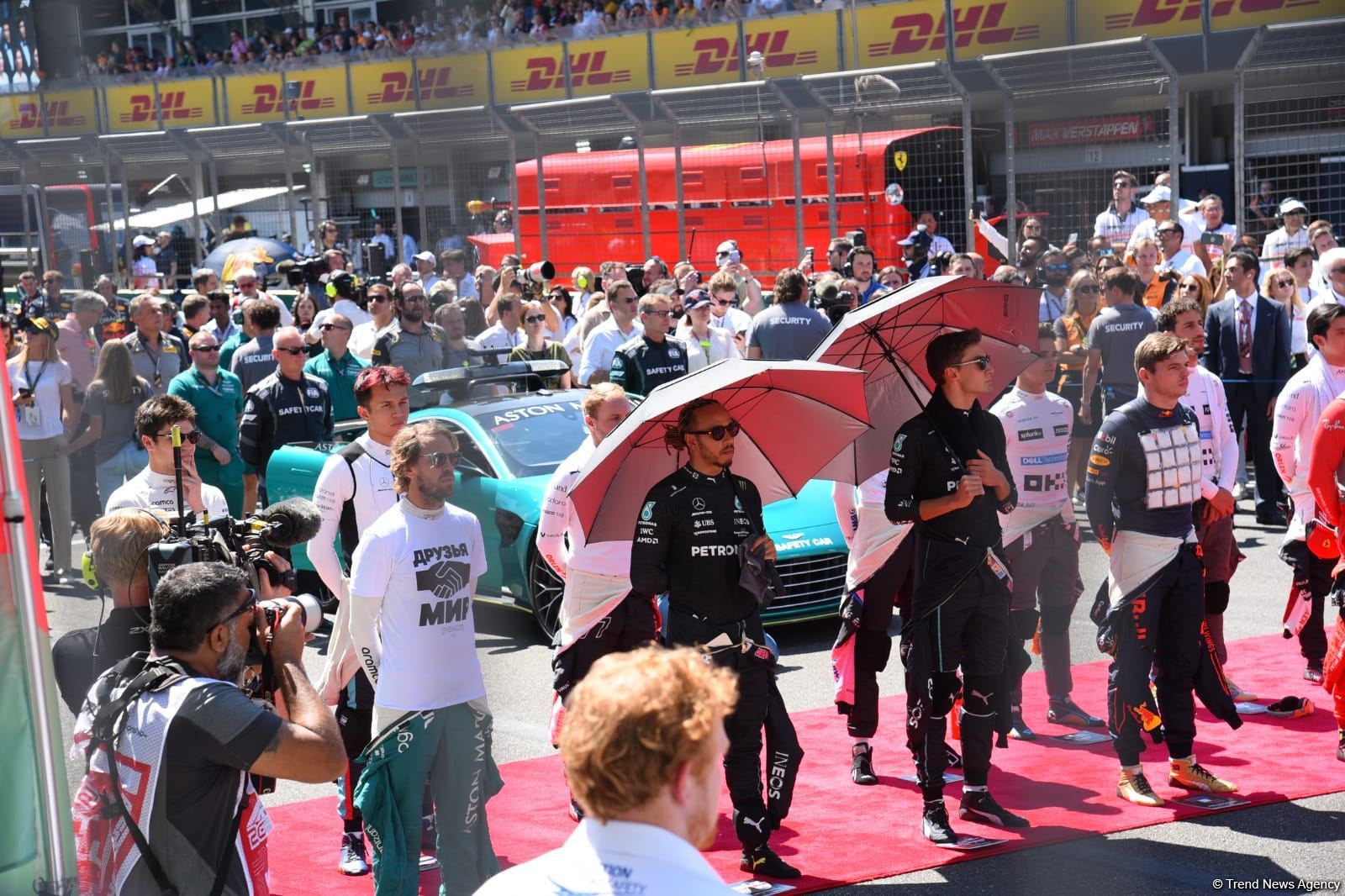 Bakıda Formula 1 Azərbaycan Qran Prisinin final yarışı keçirlib (FOTO)