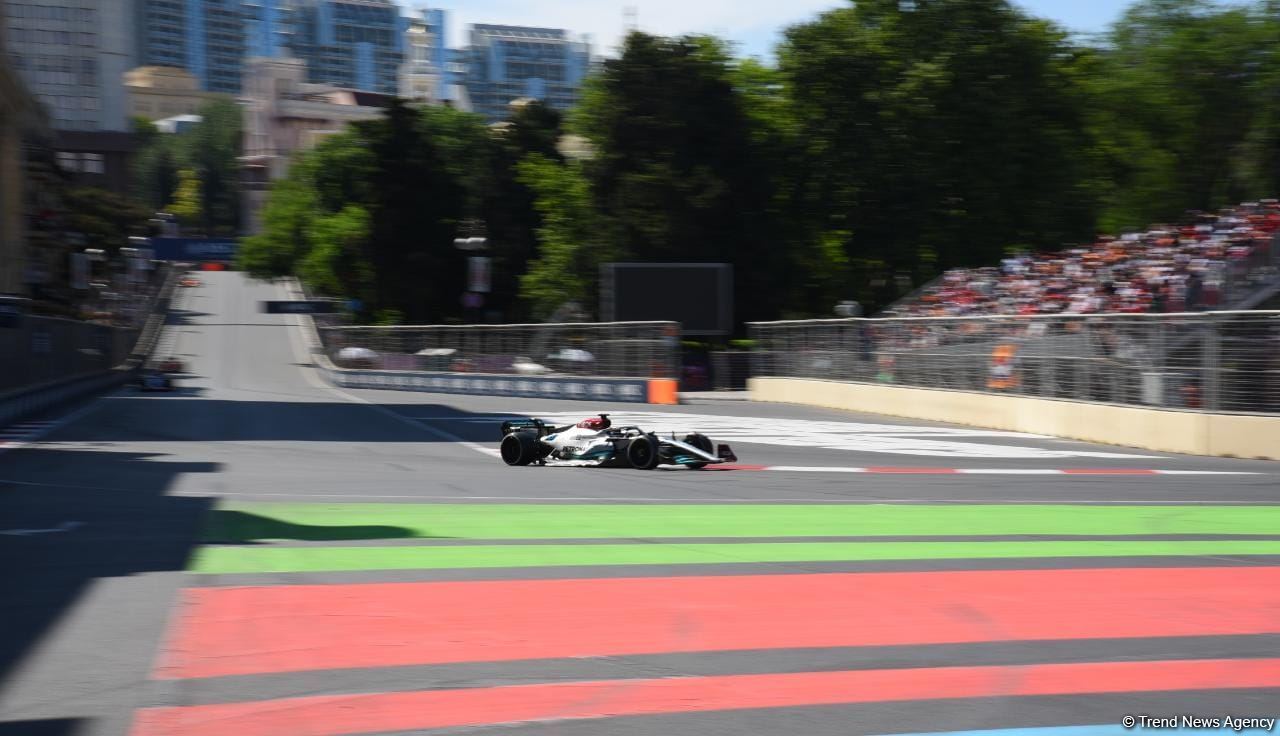 Bakıda Formula 1 Azərbaycan Qran Prisinin final yarışı keçirlib (FOTO)