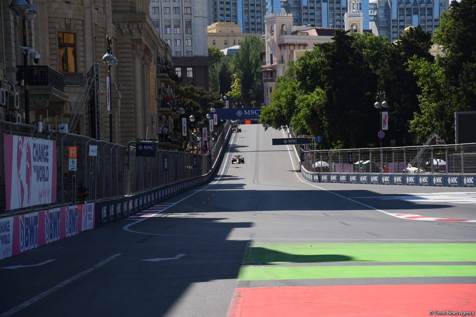Bakıda Formula 1 Azərbaycan Qran Prisinin final yarışı keçirlib (FOTO)