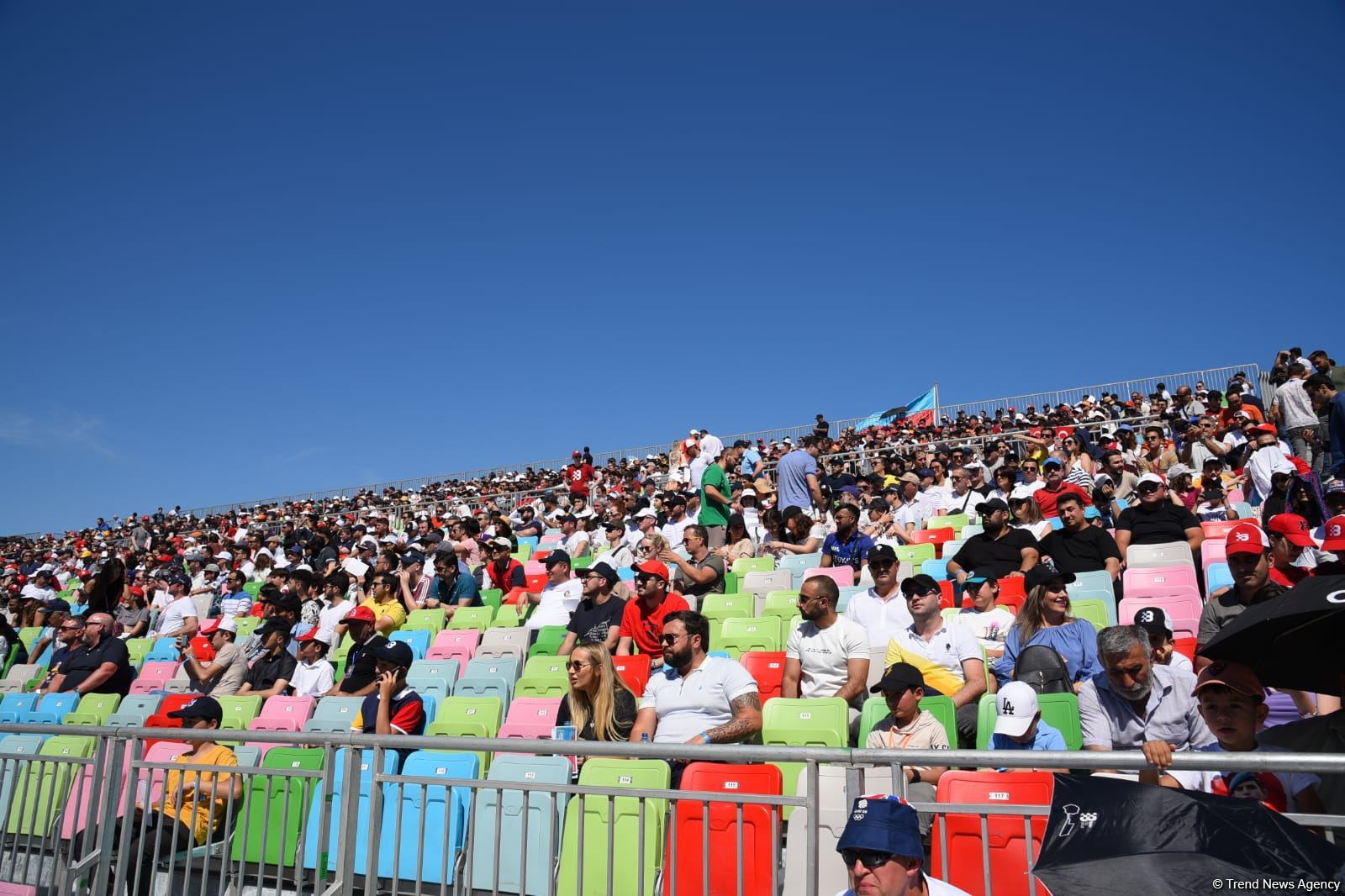 Bakıda Formula 1 Azərbaycan Qran Prisinin final yarışı keçirlib (FOTO)