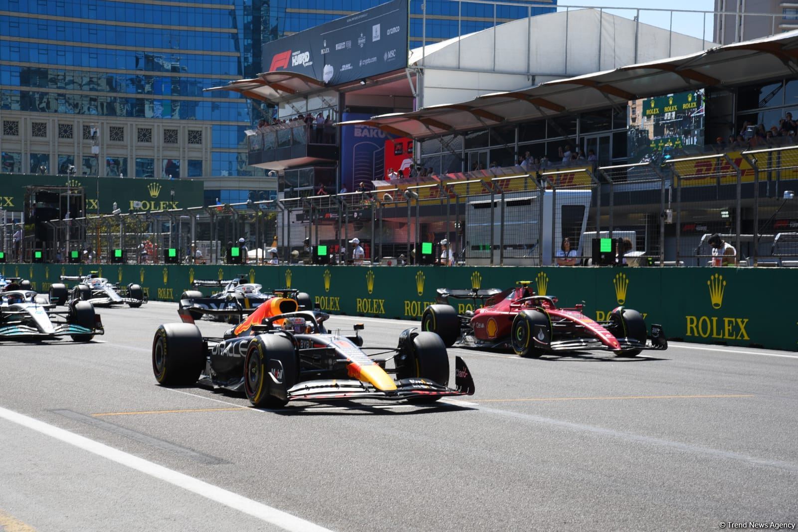 Bakıda Formula 1 Azərbaycan Qran Prisinin final yarışı keçirlib (FOTO)