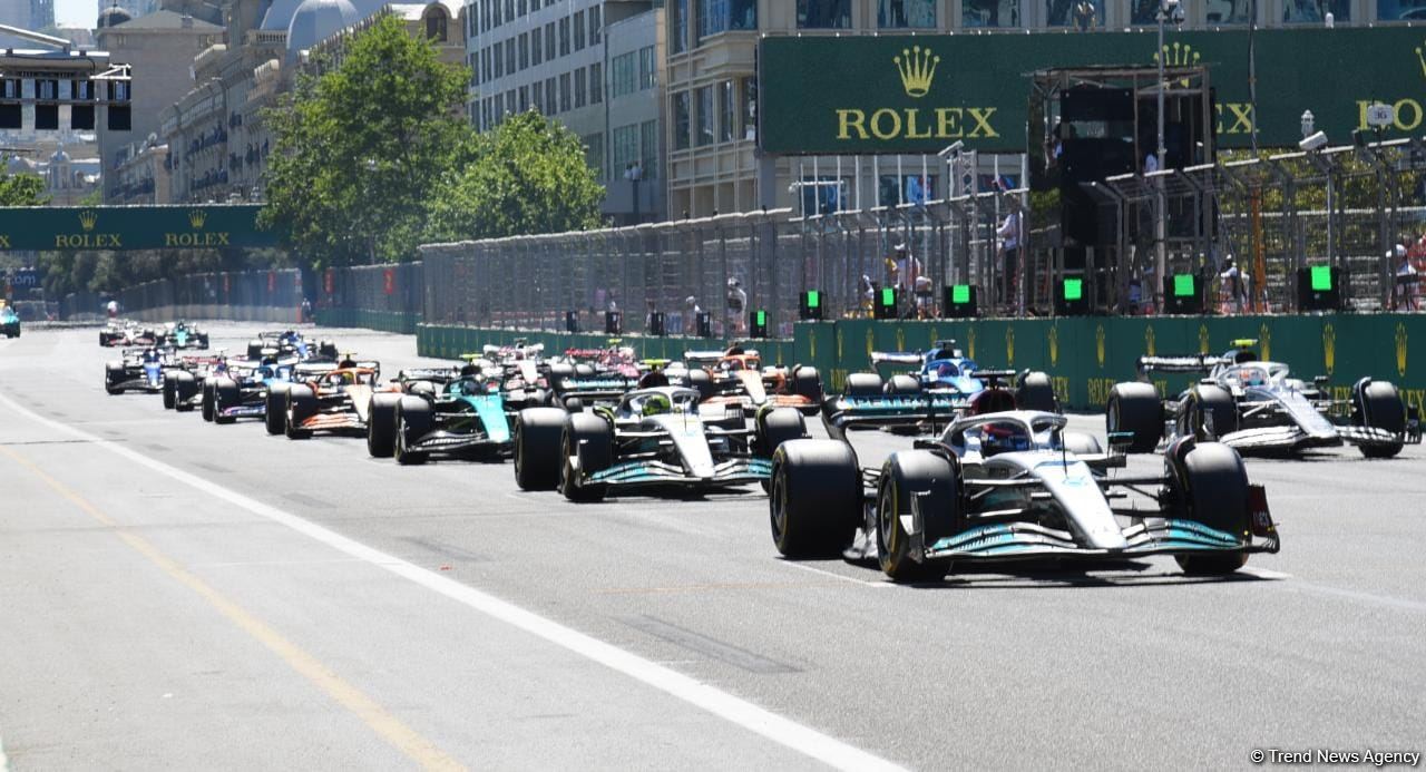 Bakıda Formula 1 Azərbaycan Qran Prisinin final yarışı keçirlib (FOTO)