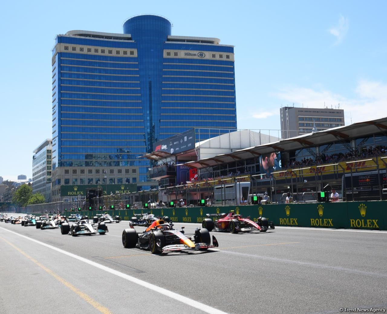Bakıda Formula 1 Azərbaycan Qran Prisinin final yarışı keçirlib (FOTO)