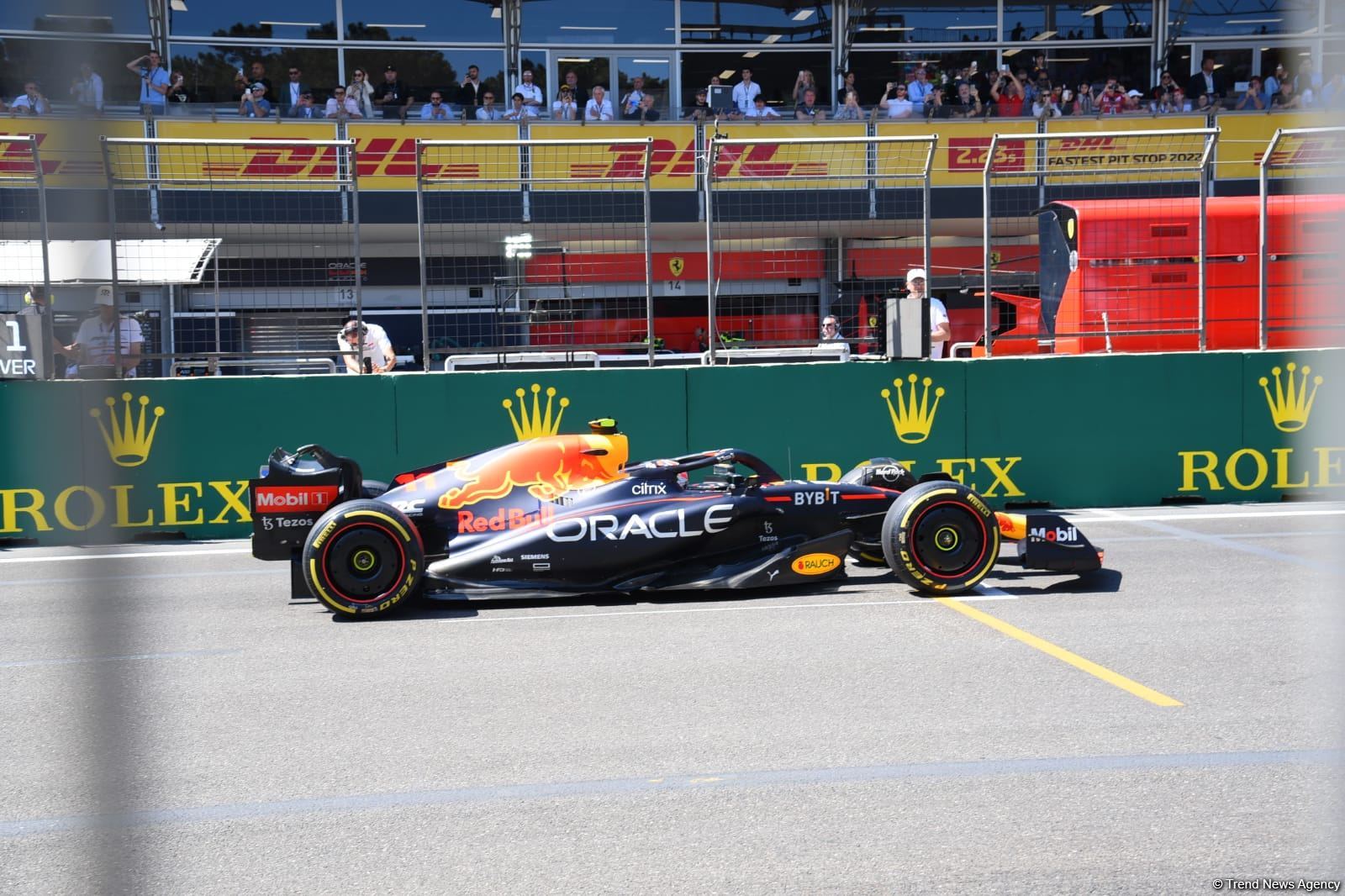 Bakıda Formula 1 Azərbaycan Qran Prisinin final yarışı keçirlib (FOTO)