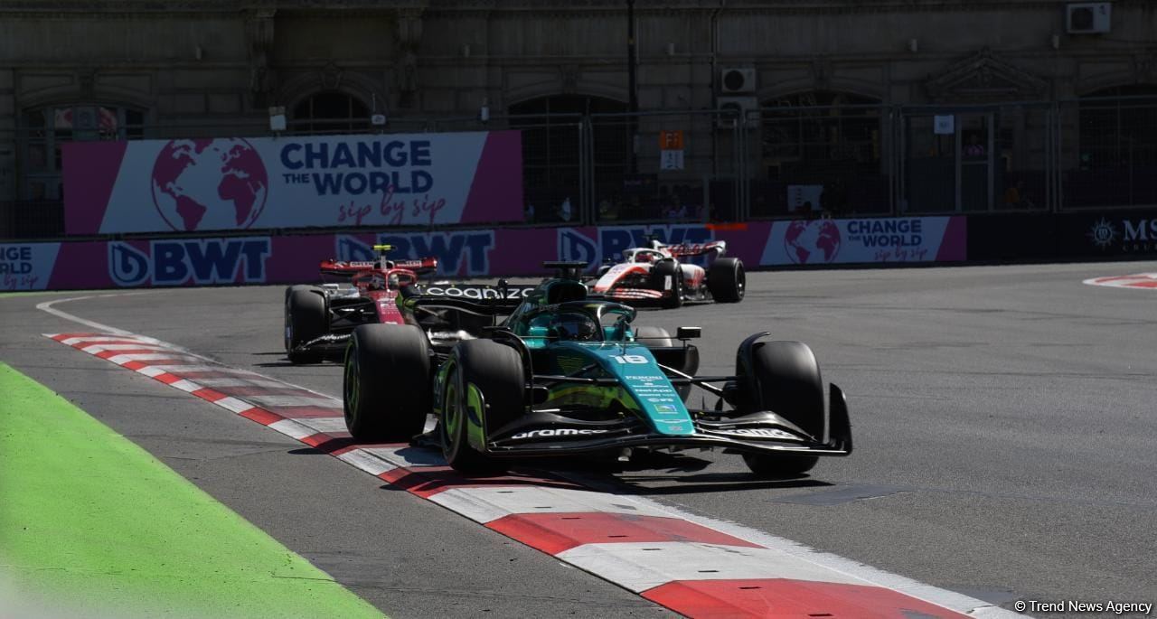 Bakıda Formula 1 Azərbaycan Qran Prisinin final yarışı keçirlib (FOTO)