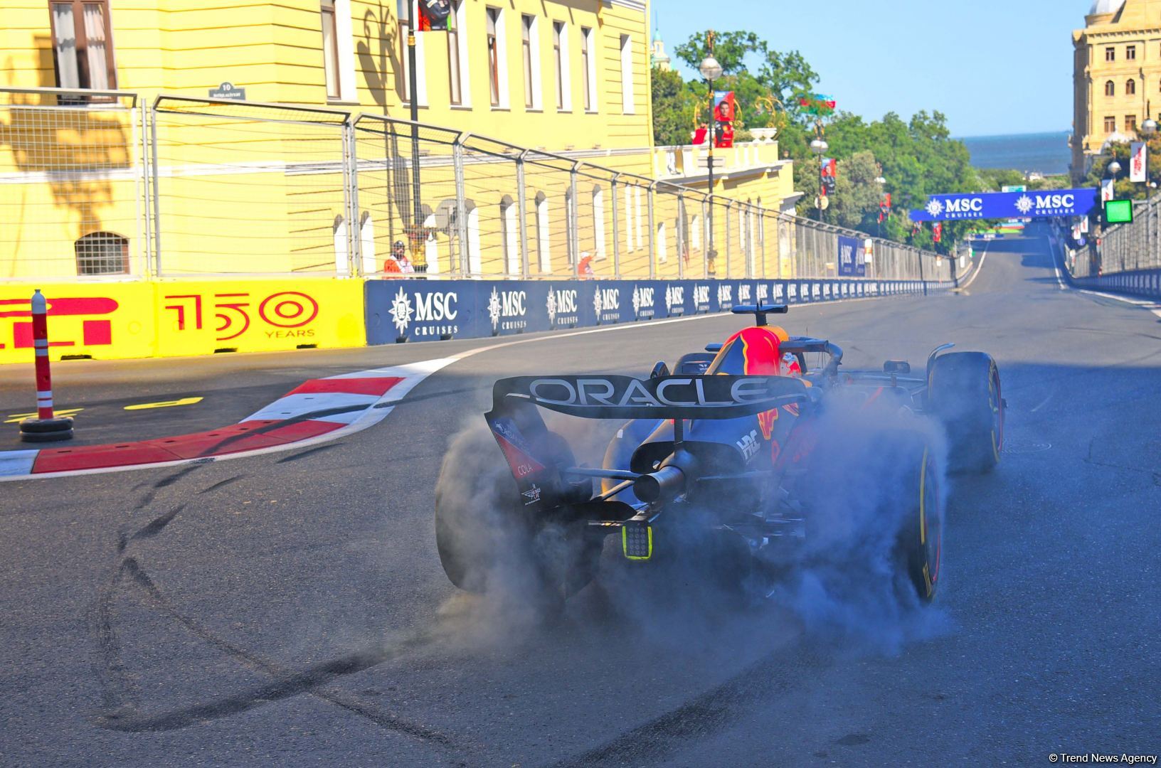 Formula 1 Azərbaycan Qran Prisindən geriyə qalan möhtəşəm görüntülər