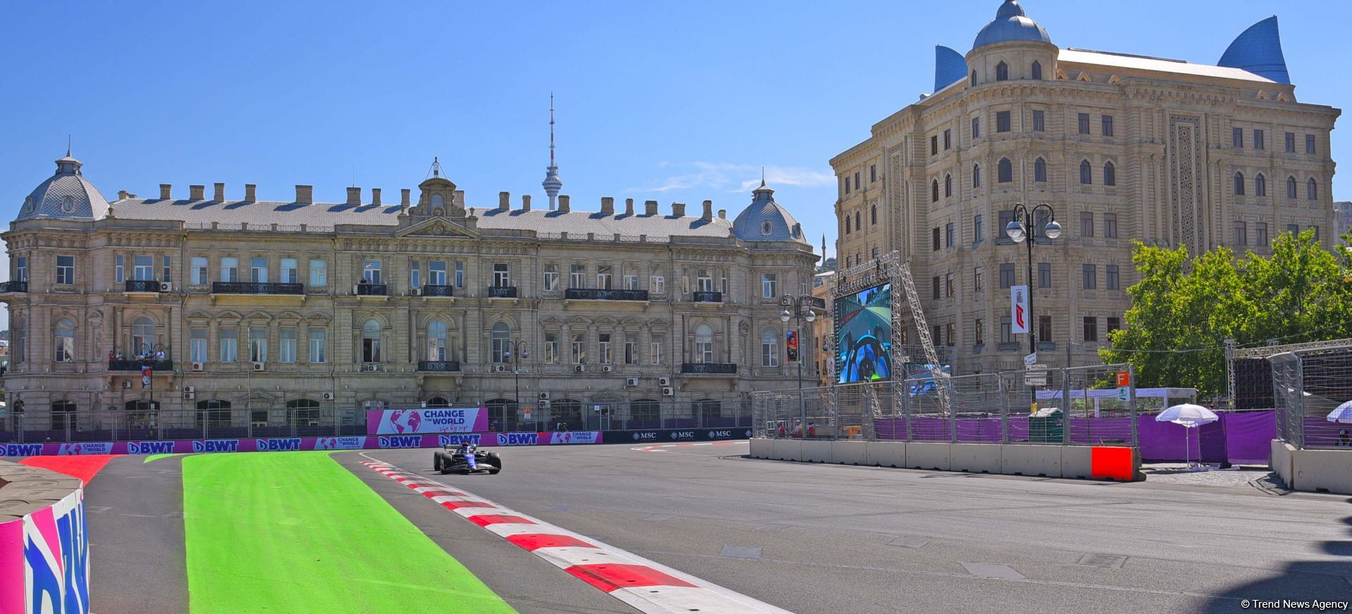 Formula 1 Azərbaycan Qran Prisindən geriyə qalan möhtəşəm görüntülər