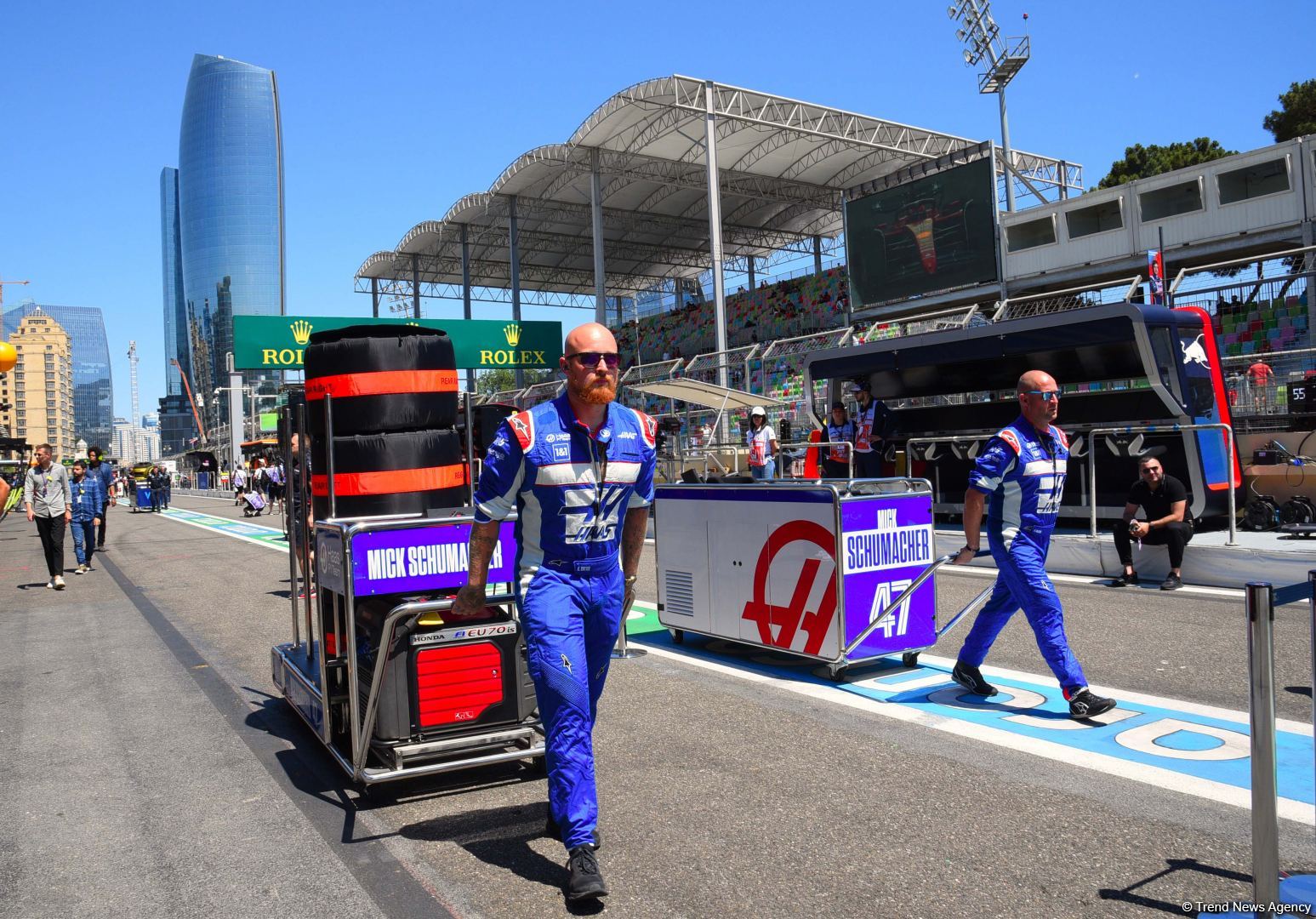 Formula 1 Azərbaycan Qran Prisindən geriyə qalan möhtəşəm görüntülər