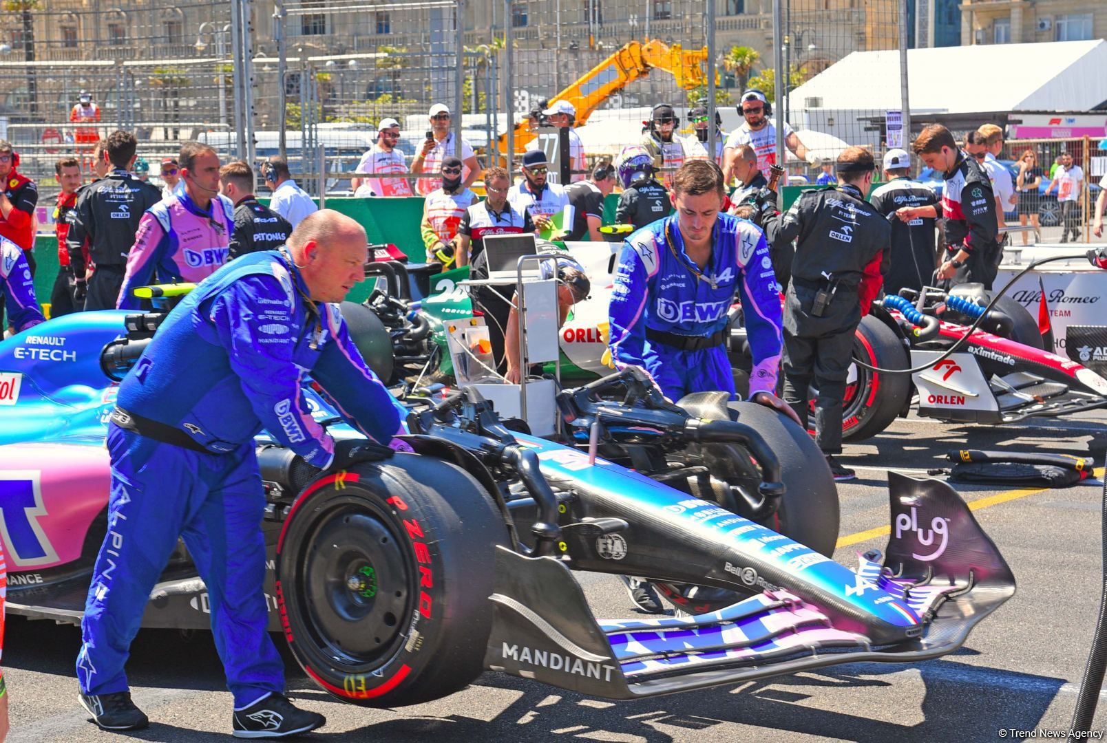 Formula 1 Azərbaycan Qran Prisindən geriyə qalan möhtəşəm görüntülər