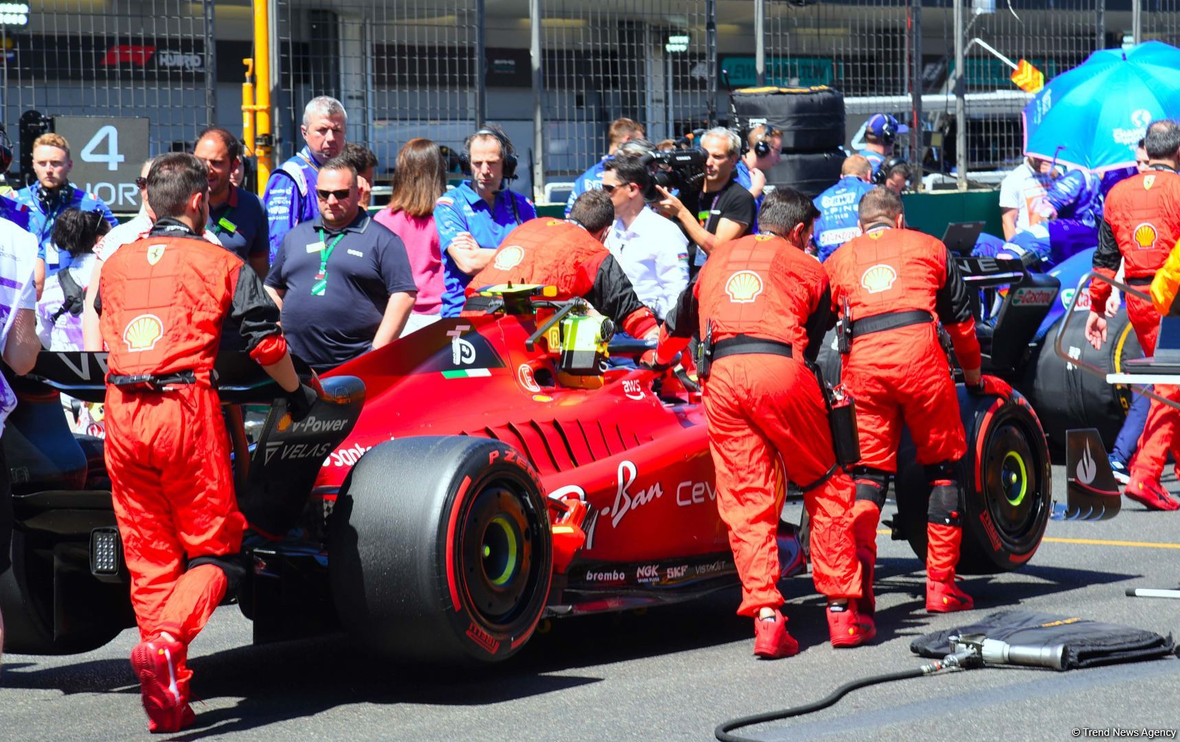 Formula 1 Azərbaycan Qran Prisindən geriyə qalan möhtəşəm görüntülər