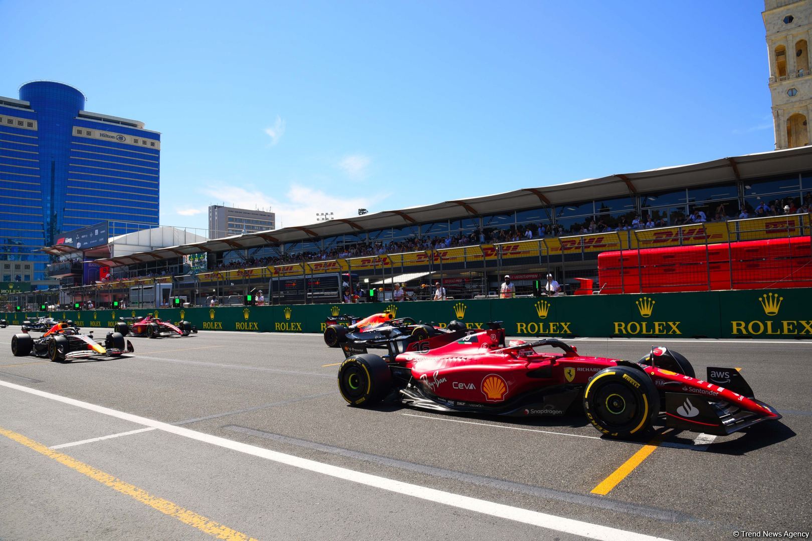 Formula 1 Azərbaycan Qran Prisindən geriyə qalan möhtəşəm görüntülər