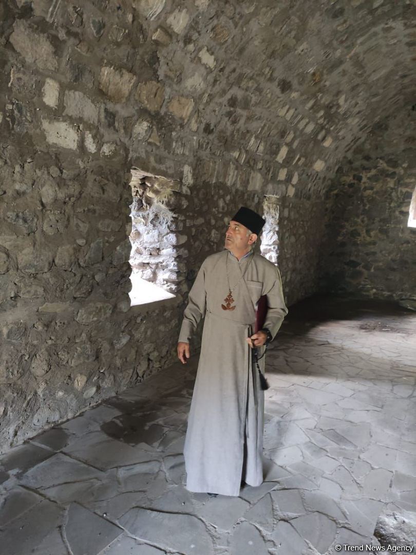 Alban-Udi xristian dini icmasının üzvləri Laçına səfər ediblər (FOTO)