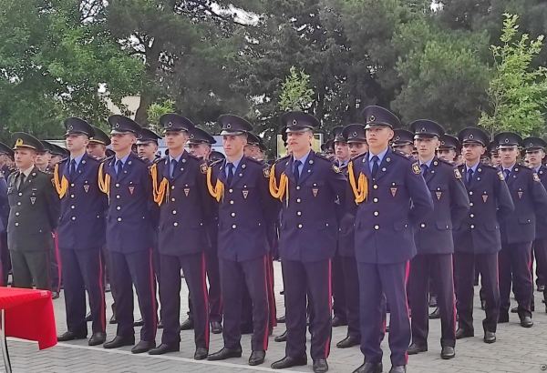 Cəmşid Naxçıvanski adına Hərbi Liseydə kursantların buraxılış mərasimi keçirilib (FOTO)
