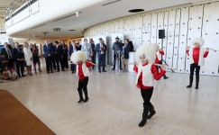 Heydər Əliyev Fondunun vitse-prezidenti Leyla Əliyeva Cenevrədə “Mənim dənizlərim, mənim okeanlarım” sərgisinin açılışında iştirak edib (FOTO)