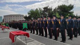 Cəmşid Naxçıvanski adına Hərbi Liseydə kursantların buraxılış mərasimi keçirilib (FOTO)