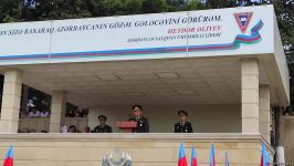 Cəmşid Naxçıvanski adına Hərbi Liseydə kursantların buraxılış mərasimi keçirilib (FOTO)