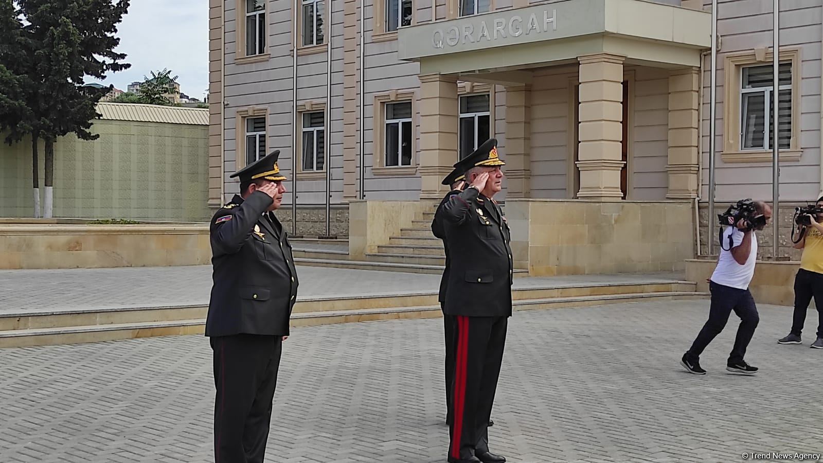 Cəmşid Naxçıvanski adına Hərbi Liseydə kursantların buraxılış mərasimi keçirilib (FOTO)