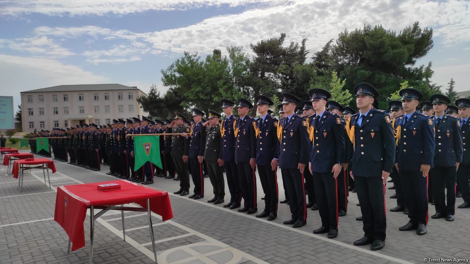 Cəmşid Naxçıvanski adına Hərbi Liseydə kursantların buraxılış mərasimi keçirilib (FOTO)
