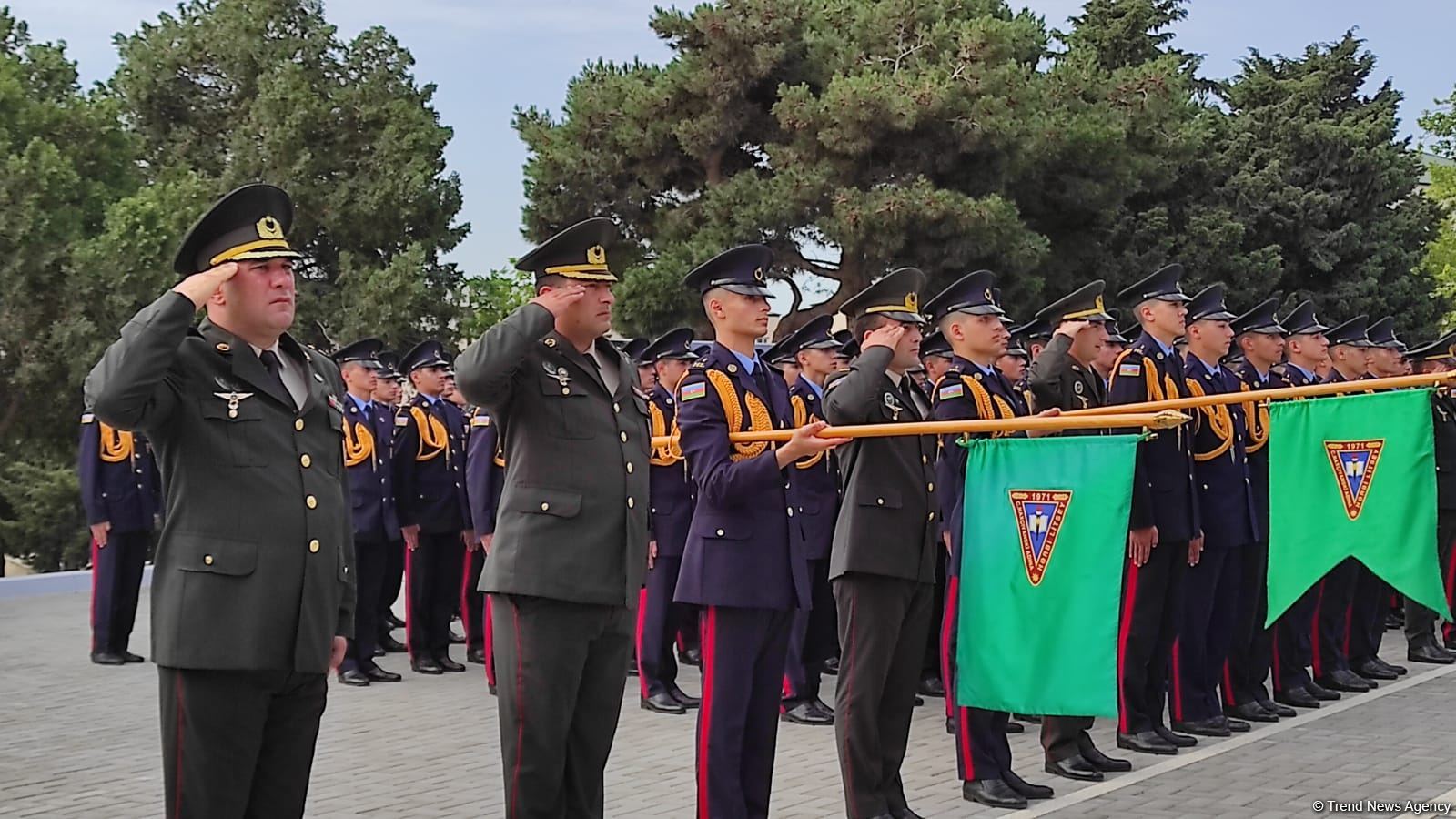 Cəmşid Naxçıvanski adına Hərbi Liseydə kursantların buraxılış mərasimi keçirilib (FOTO)