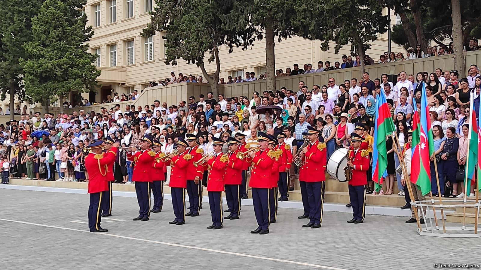 Cəmşid Naxçıvanski adına Hərbi Liseydə kursantların buraxılış mərasimi keçirilib (FOTO)